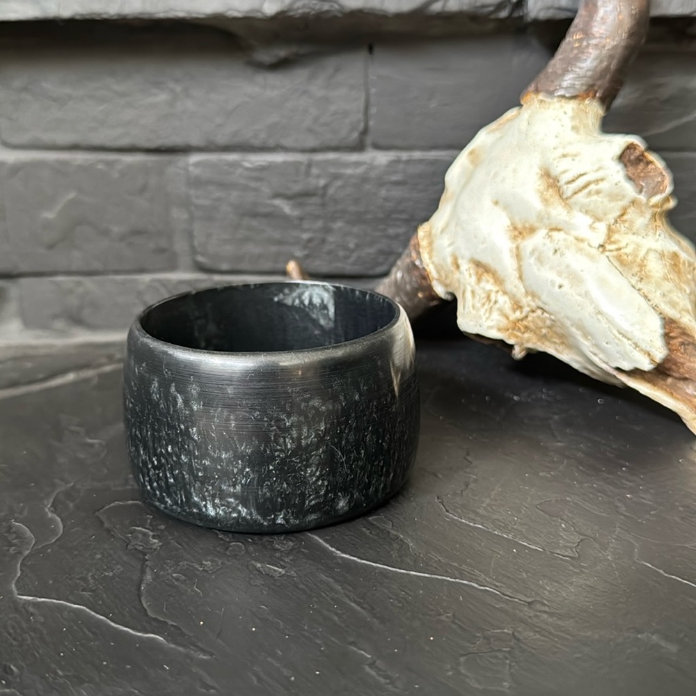 Black acrylic bracelet